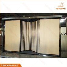 High Capacity Pull & Push Display Rack Showing Stand