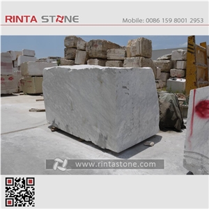 Bianco Carrara White Marble Italy Extra Oro Quarry Blocks
