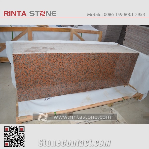 Fengye Hong Leaf Cenxi Liancheng Flower Cherry Haitang Red Slabs & Tiles, China Red Granite