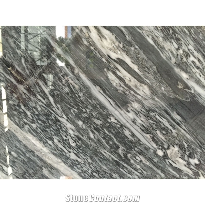 Decorative Stone Wall Panels White Grey Marble Tiles and Slab