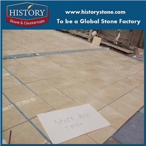 Crema Marfil Standard Slabs & Tiles,Beige Marble Tiles Cut to Size