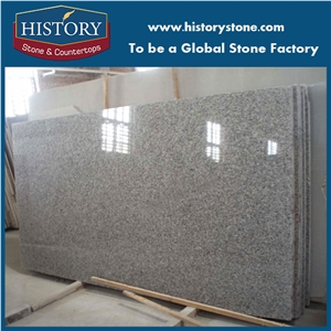Hazel White Granite Tiles, Rice Grain White Granite Slab