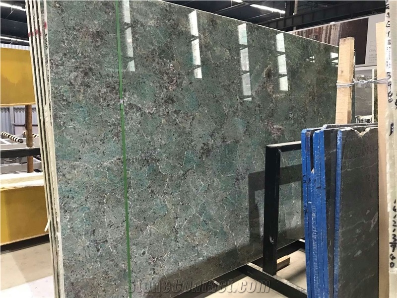 Amazon Green Quartzite Polished Tiles&Slabs for Countertop