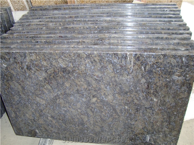 Butterfly Blue Granite Slabs&Tiles Granite Floor&Wall Covering