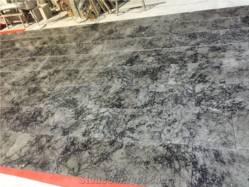 Cloudy Grey / China High Quality Marble Tiles & Slabs