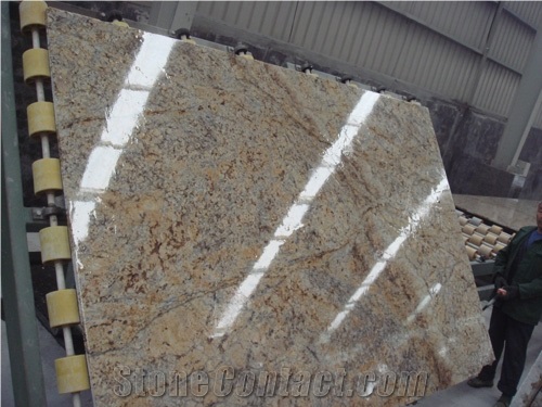 Cyrstal Gold / China High Quality Granite Tiles & Slabs