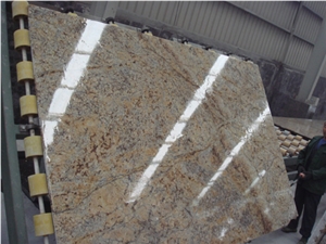 Cyrstal Gold / China High Quality Granite Tiles & Slabs