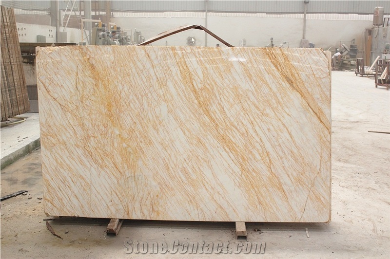 Golden Spider / Greece High Quality Marble Tiles & Slabs