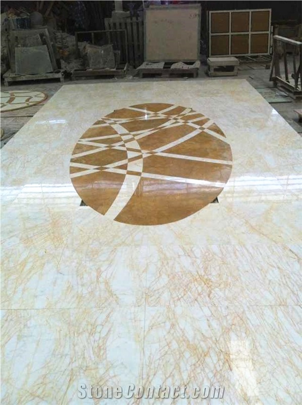 Golden Spider / Greece High Quality Marble Tiles & Slabs