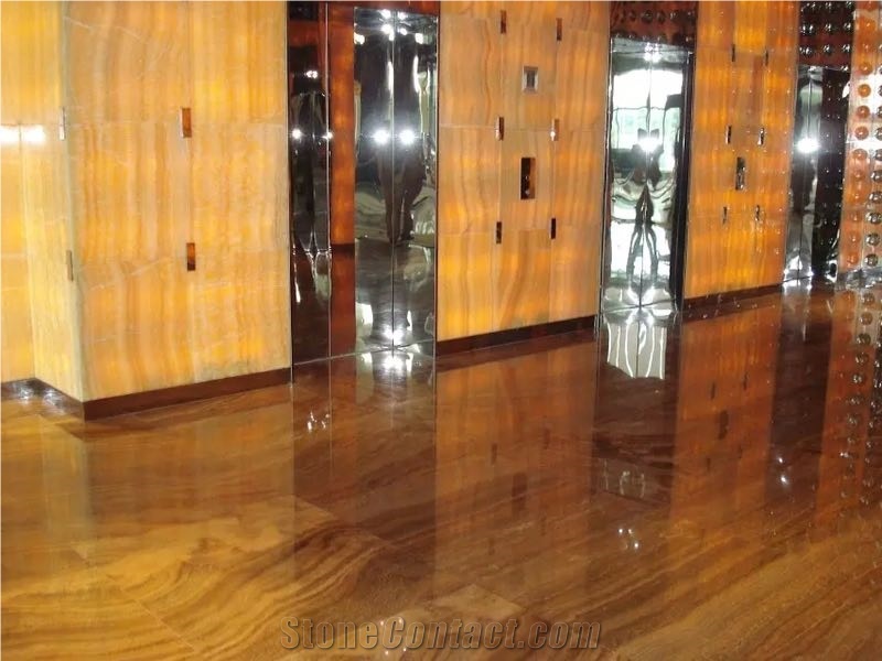 Imperial Wood Vein / China High Quality Brown Marble Tiles & Slabs