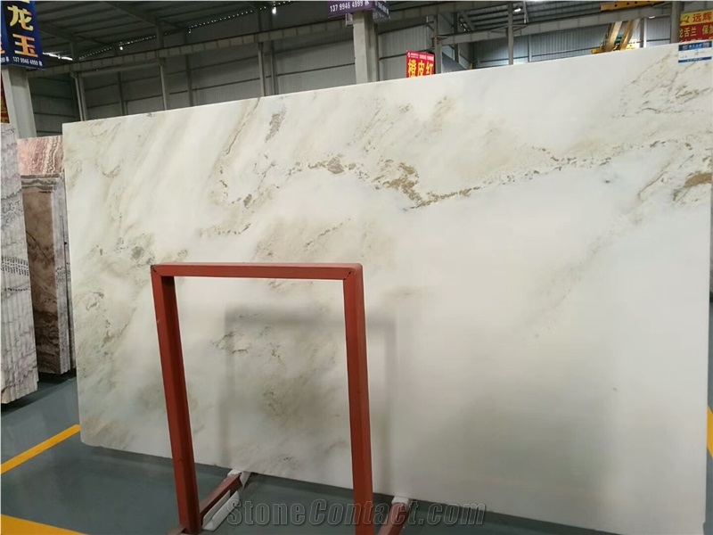 Jade White Marble Polished Tiles&Slabs Countertop