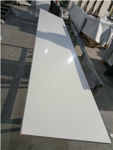Light White Quartz -Counertop Kitchen Bar Top Desk Tops