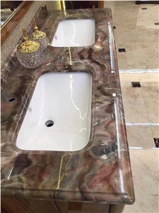Louis Gray Agate Red / China High Quality Marble Tiles & Slabs