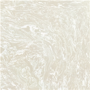 Ls-P008 White Peony Artificial Stone Slabs&Tiles Flooring&Walling