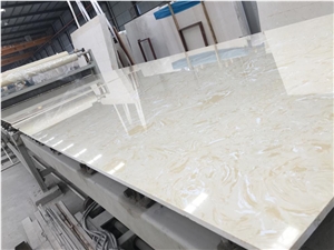Ls-P012 White Rose / Artificial Stone Tiles & Slabs