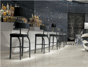 Ls-P024 White Begonia Artificial Stone Slabs&Tiles Flooring&Walling