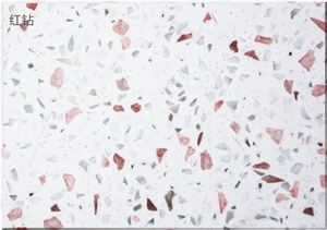 Ls-Q009 Red Diamond / Artificial Stone Tiles & Slabs