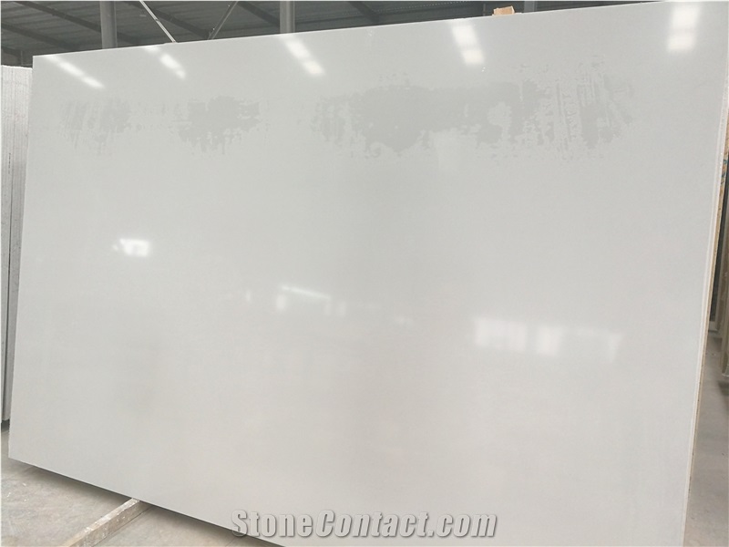 Ls-S002 Pure White / Artificial Stone Tiles & Slabs