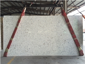 Marble Vein Lf-V011 / High Quality White Quartz Tiles & Slabs