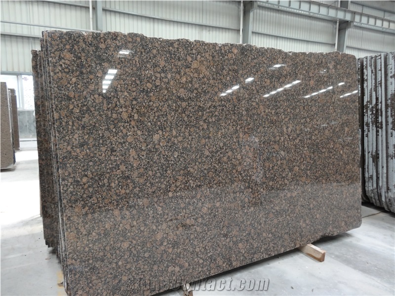 Polished Baltic Brown Granite Slabs&Tiles Granite Flooring