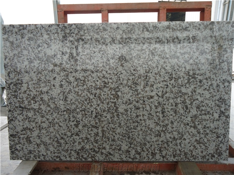 Polished Big Flower White Granite Slabs&Tiles Granite Flooring&Walling