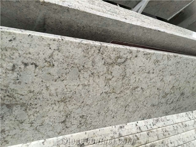 Polished Galaxy White Granite Slabs&Tiles Granite Flooring