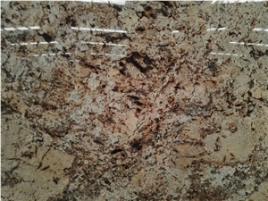 Polished Golden Cream Granite Slabs&Tiles Granite Flooring