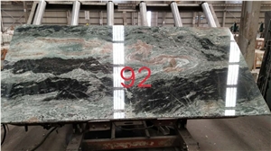 Polished Green Jadeite Granite Slabs&Tiles Granite Flooring&Walling