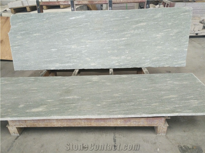 Polished Pergola Green Granite Slabs&Tiles Granite Flooring&Walling