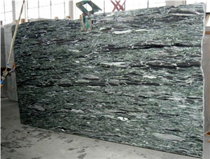Polished Sea Wave Green Granite Slabs&Tiles Granite Flooring&Walling