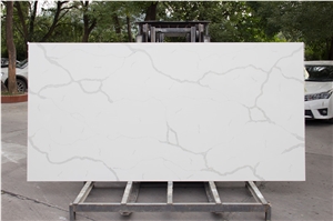 Xka9194-Calacatta Khaki Quartz Slabs&Tiles Floor&Wall Covering