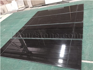 Ebony Wood Marble,Black Wood Grain Marble Slabs and Tiles for Wall