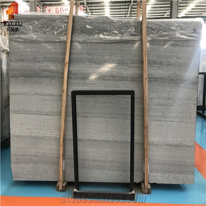Natural Stone Blue Travertine Tiles with High Quality
