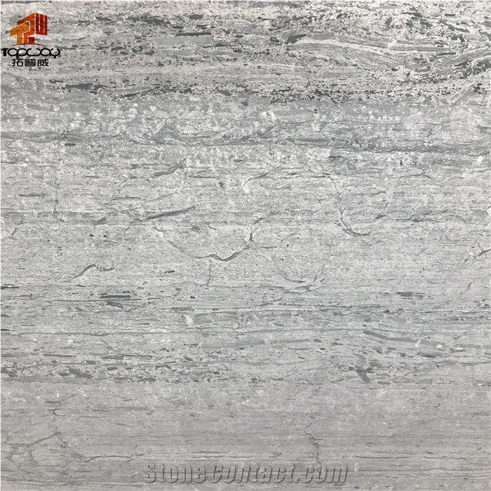 Natural Stone Blue Travertine Tiles with High Quality