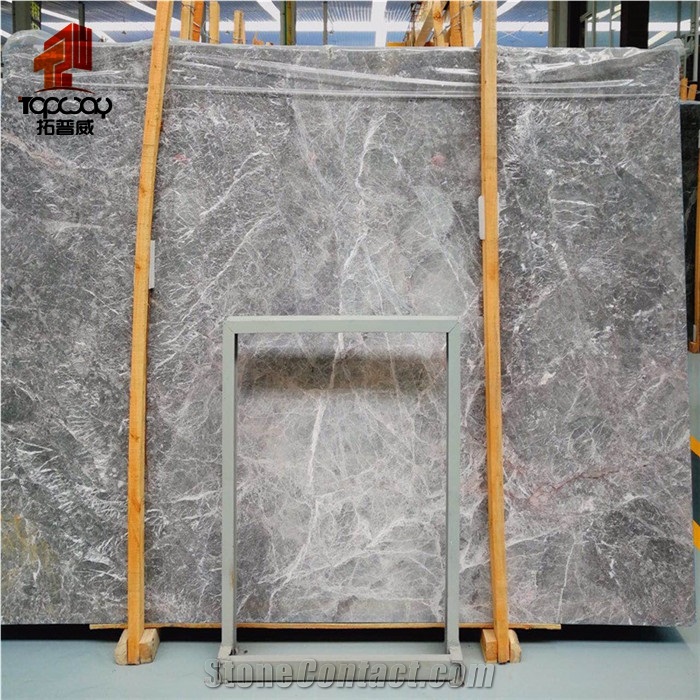 Silver Ermine Marble Grey Marble Slabs Chinese Polished Marble