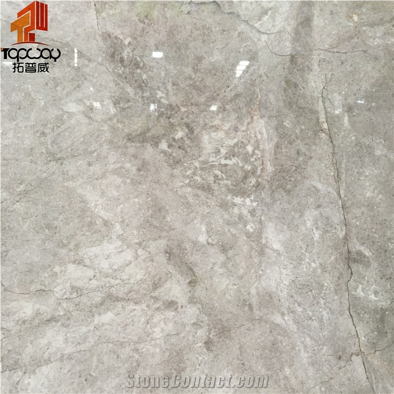Tundra Grey Marble，Dora Ash Cloud Grey Marble Slab,Floor Tile