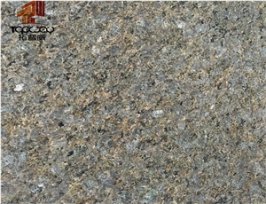 Verde Ubatuba Polished & Flamed Granite Slabs Flooring Tiles