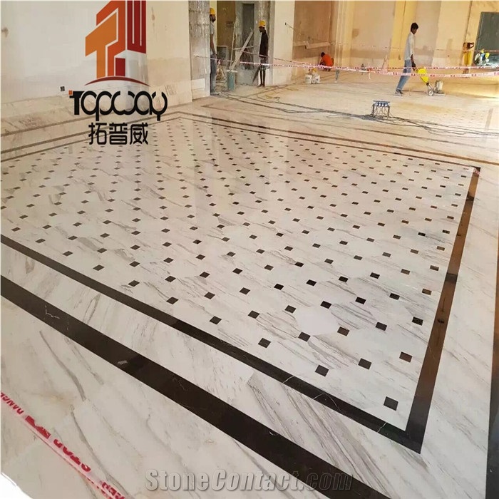 Volakas White Marble Flooring, Wall Tiles