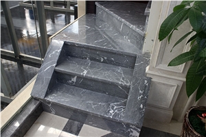Dream Grey Stair Step Booked Matching Slabs