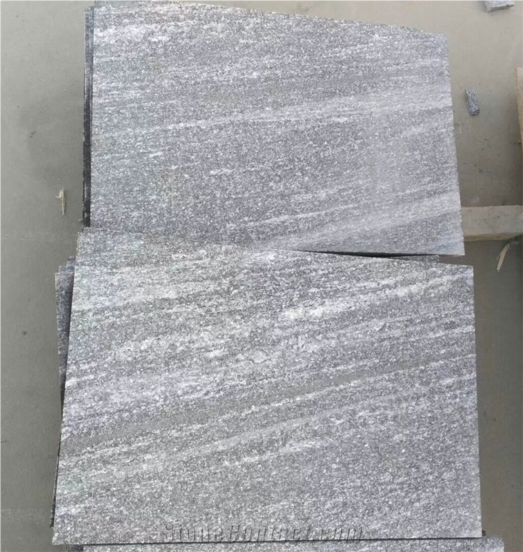 Natural Grey Mountain White Granite Tiles