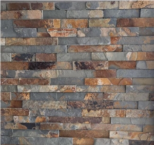 Natural Rusty Slate Culture Stone Ledge Tiles