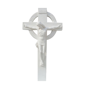 Natural White Marble Human Religion Sculpture