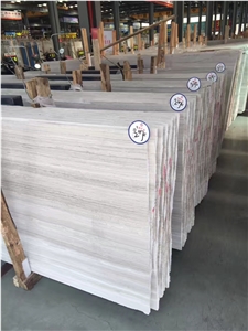 Wooden White Marble