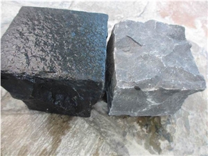 Austral Black Basalt Cobblestone Paver Mats Cobble
