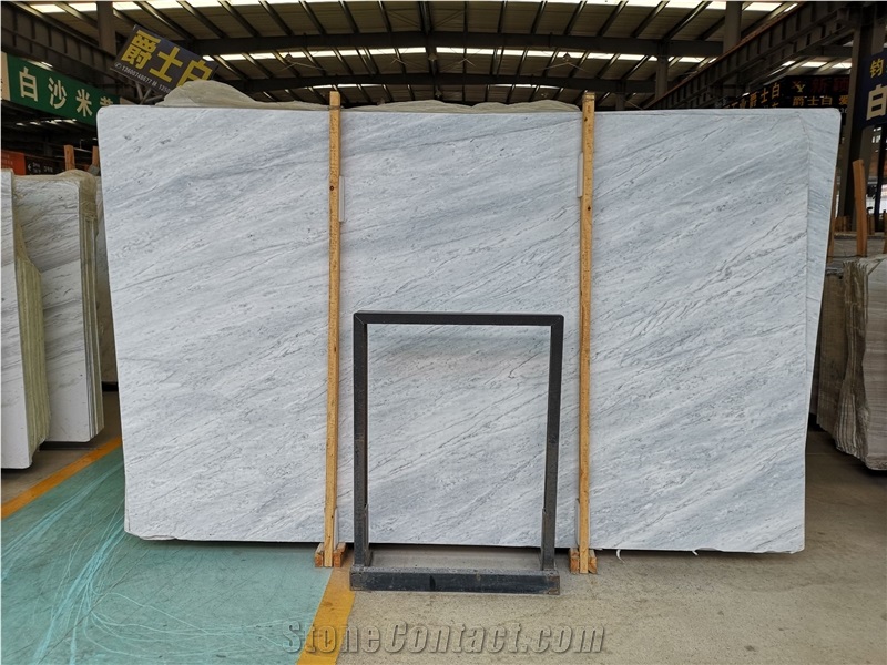 China Eastern White Marble Slabs Tiles Flooring