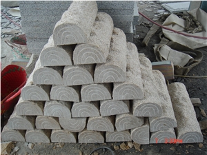 China G623 Granite Kerbstones Kerbs Binders Curbs