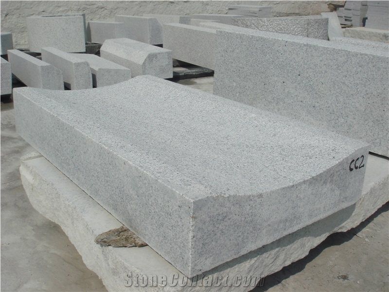 China G623 Granite Kerbstones Kerbs Binders Curbs