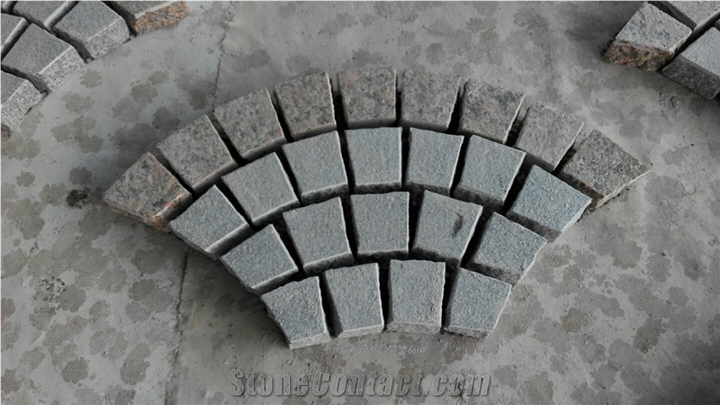 G562 Granite Paving Sets Urban Pavement Landscape