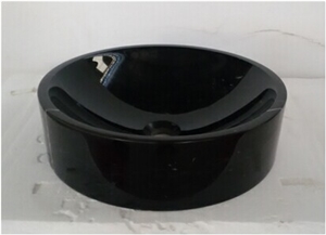 G684 Black Granite Sink Pedestal Basins Wash Bowls