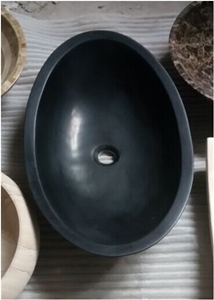 G684 Black Granite Sink Pedestal Basins Wash Bowls